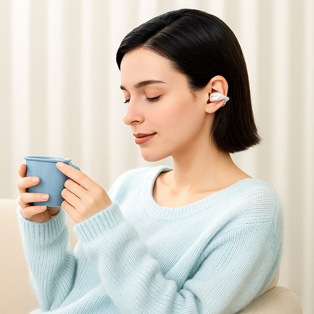 Handsfree Bluetooth Acefast Aceclip Pro, TWS, Preto