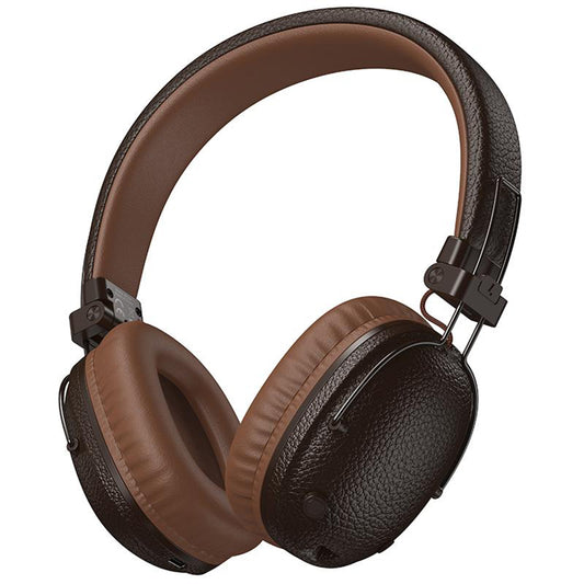 Auricular Bluetooth Acefast BO34 Suenos, A2DP, Castanho