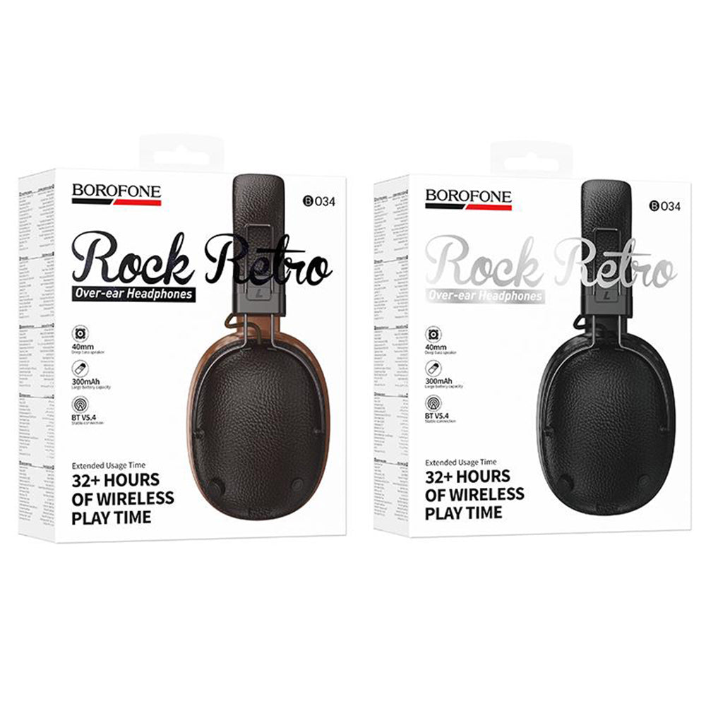 Auricular Bluetooth Acefast BO34 Suenos, A2DP, Castanho