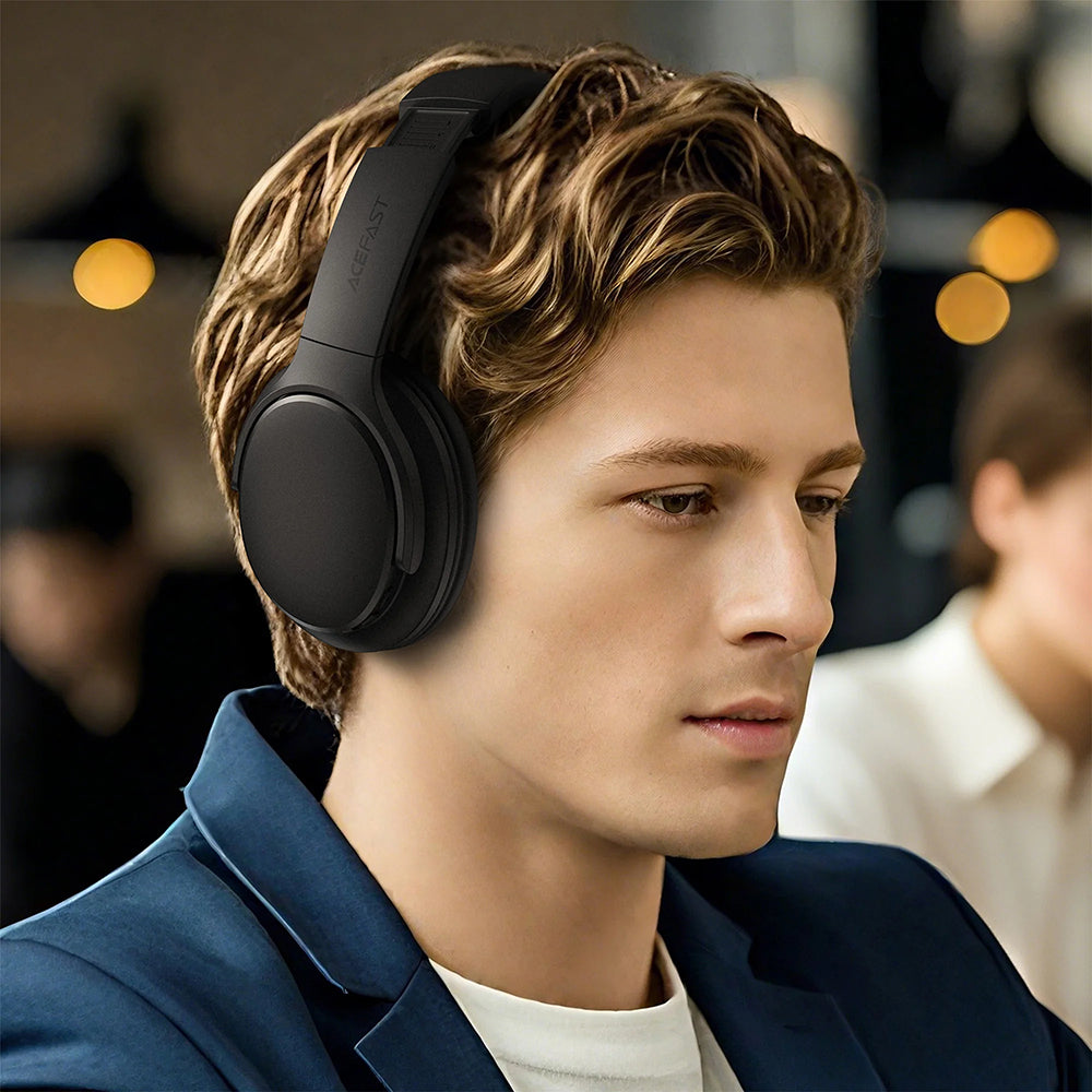 Handsfree Bluetooth Acefast H10, A2DP, Preto