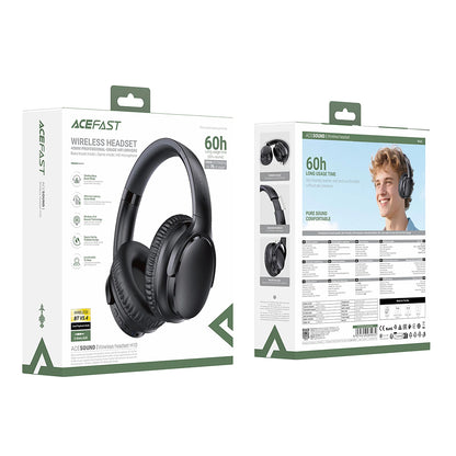 Handsfree Bluetooth Acefast H10, A2DP, Preto