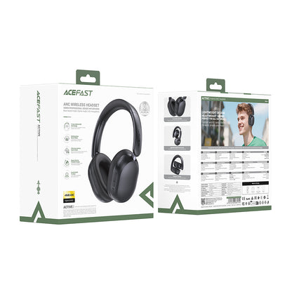 Handsfree Bluetooth Acefast H12, A2DP, ANC, Branco