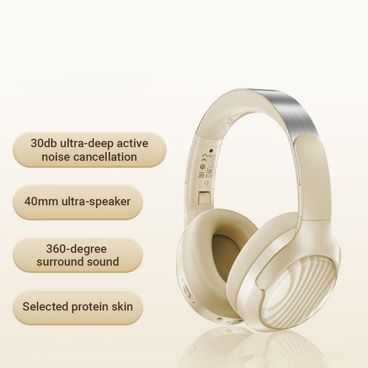 Handsfree Bluetooth Acefast H5, A2DP, ANC, Branco