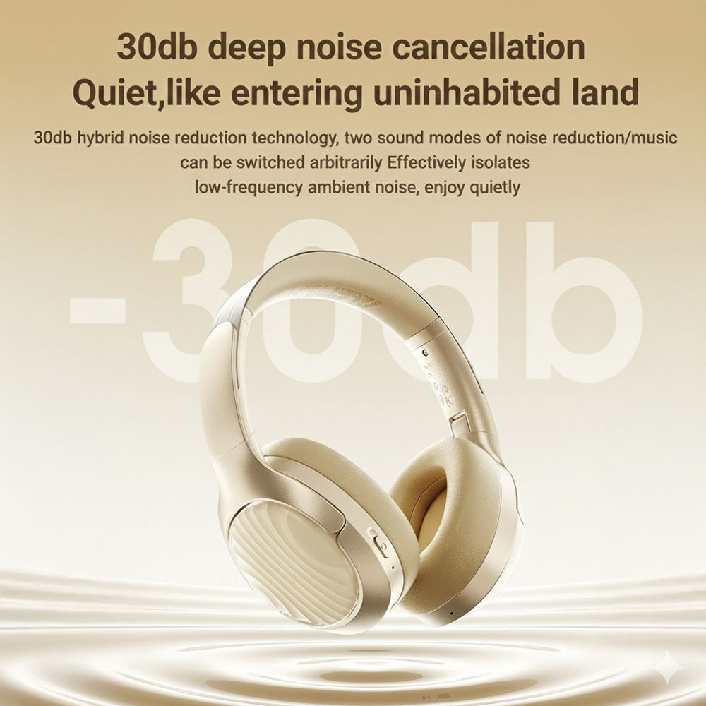 Handsfree Bluetooth Acefast H5, A2DP, ANC, Branco