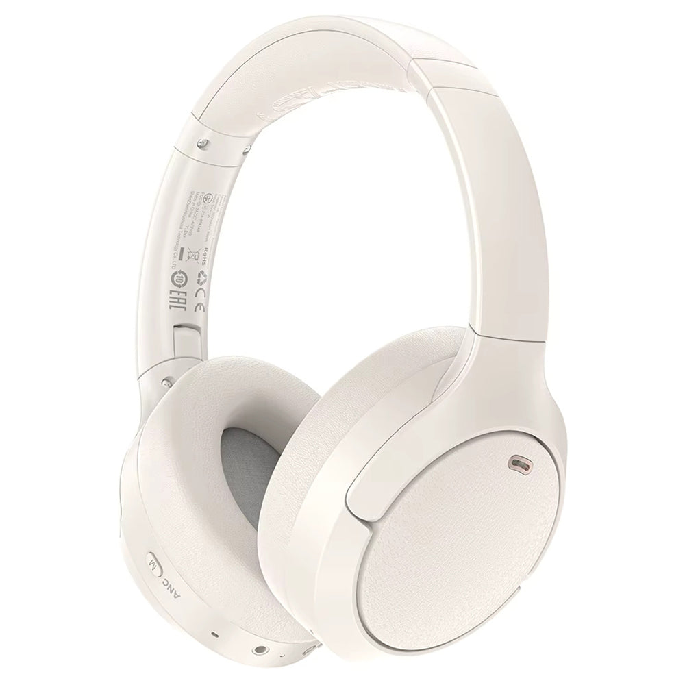 Handsfree Bluetooth Acefast H6, A2DP, ANC, Branco