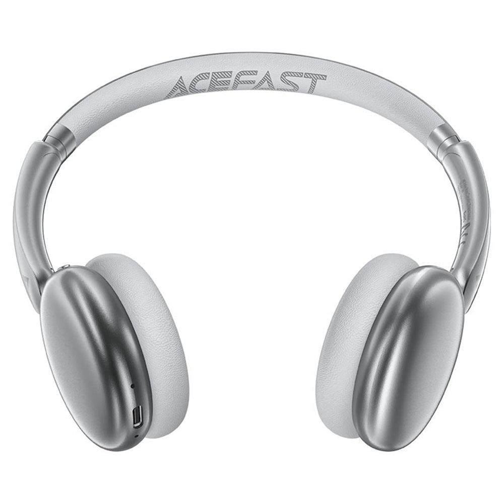 Handsfree Bluetooth Acefast H8, A2DP, ANC, Prateado