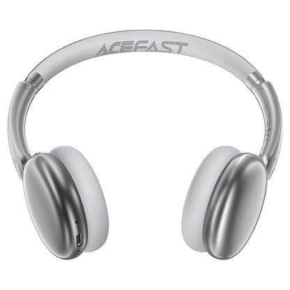 Handsfree Bluetooth Acefast H8, A2DP, ANC, Prateado