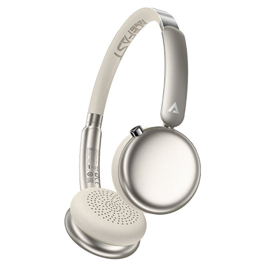Handsfree Bluetooth Acefast H8, A2DP, ANC, Dourado