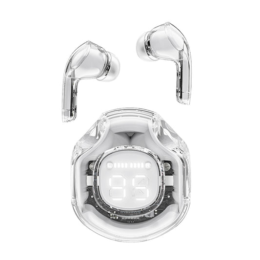 Handsfree Bluetooth Acefast T8, TWS, Branco