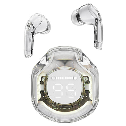 Handsfree Bluetooth Acefast T8, TWS, Branco
