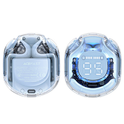 Handsfree Bluetooth Acefast T8, TWS, Azul
