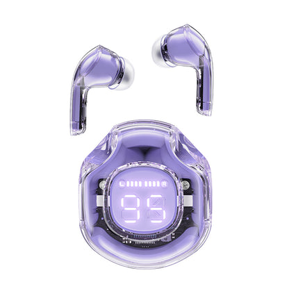 Handsfree Bluetooth Acefast T8, TWS, Roxo