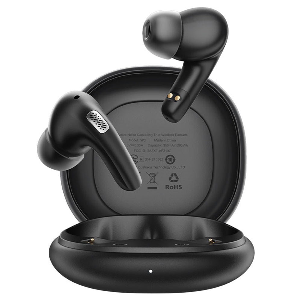 Handsfree Bluetooth Acefast W3, TWS, ANC, Preto