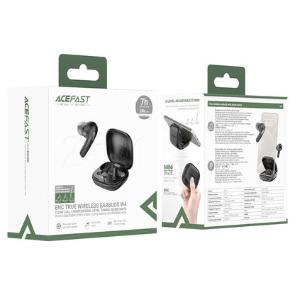 Handsfree Bluetooth Acefast W4, TWS, Bege