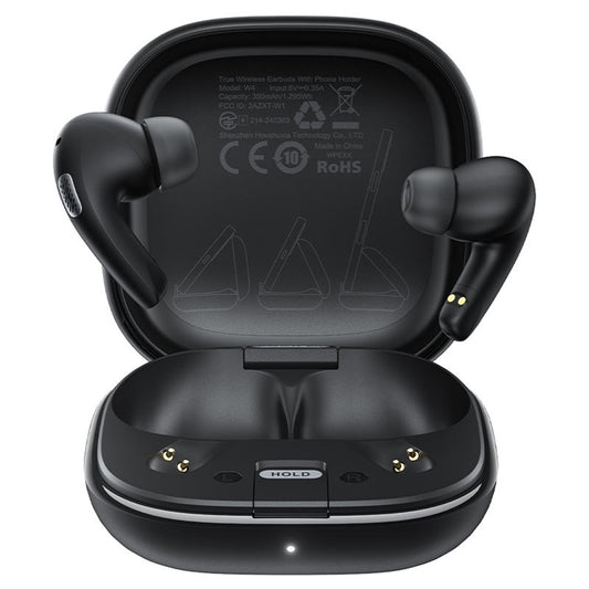 Handsfree Bluetooth Acefast W4, TWS, Preto