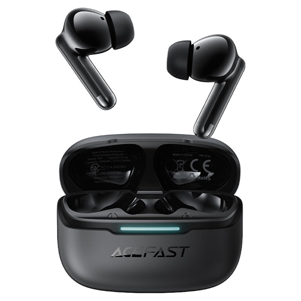 Handsfree Bluetooth Acefast W5, TWS, ANC, Preto