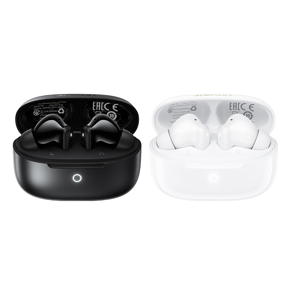 Handsfree Bluetooth Acefast W7, TWS, Preto