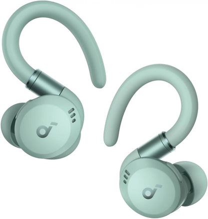 Auriculares Bluetooth Anker Soundcore Sport X20, TWS, ANC, Verde A3968G61