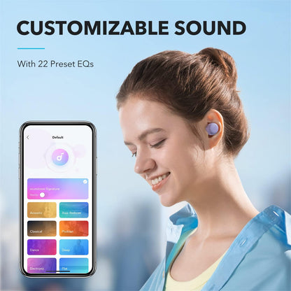 Handsfree Bluetooth Anker SoundCore A25i, TWS, Violeta A3948GQ2