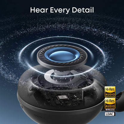 Handsfree Bluetooth Anker SoundCore Space 2, A2DP, ANC, Branco D1402G21