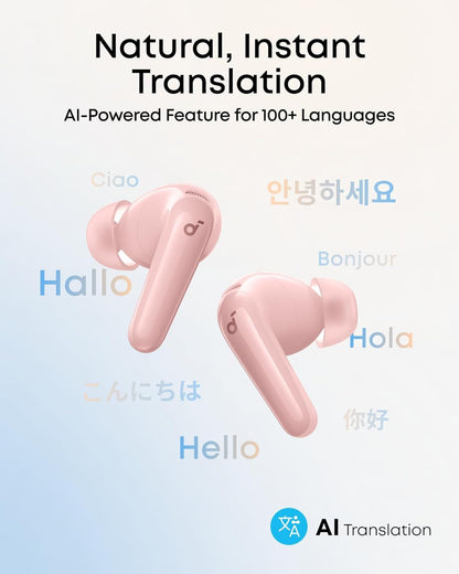 Handsfree Bluetooth Anker SoundCore R60i, TWS, ANC, Rosa D1202G51