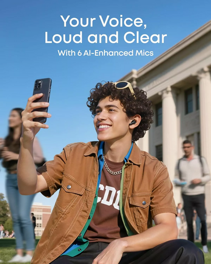 Handsfree Bluetooth Anker SoundCore R60i, TWS, ANC, Preto D1202G11