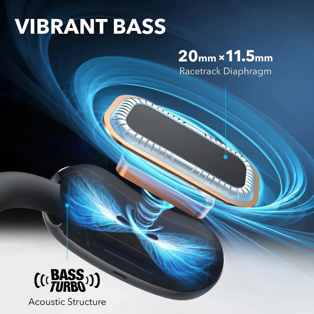 Handsfree Bluetooth Anker SoundCore AeroFit 2, TWS, Preto A3874G11
