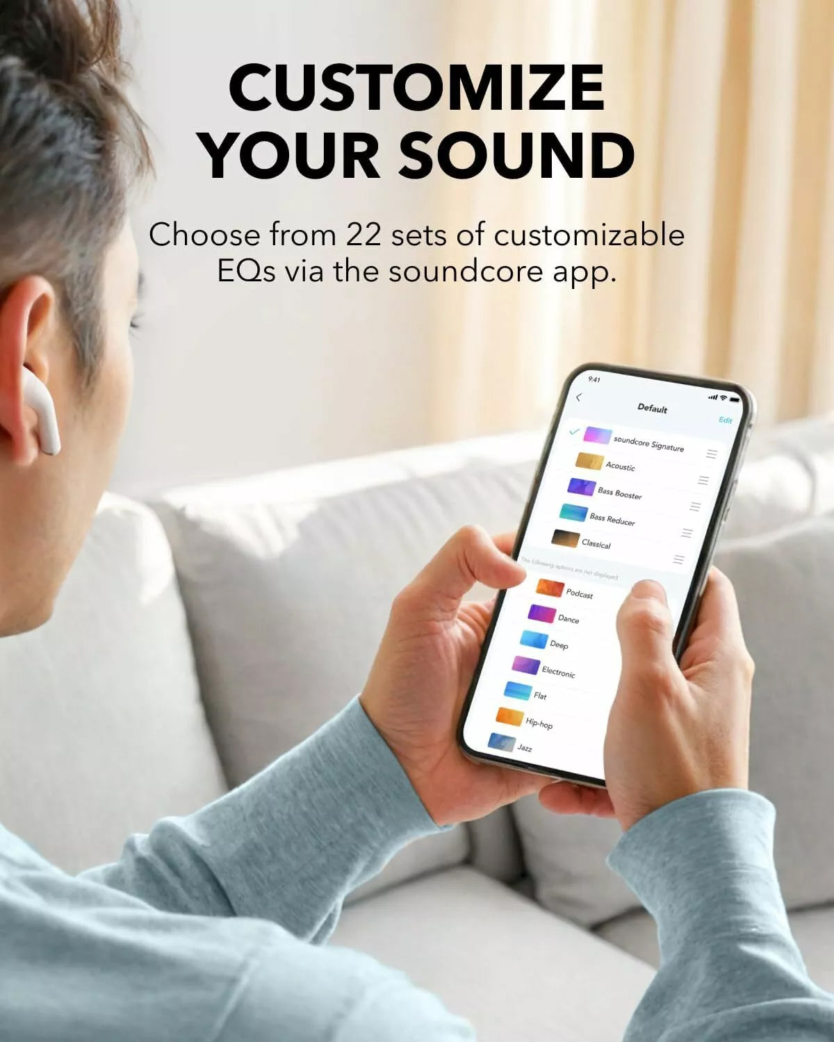 Handsfree Bluetooth Anker Soundcore K20i, TWS, Branco A3994G21