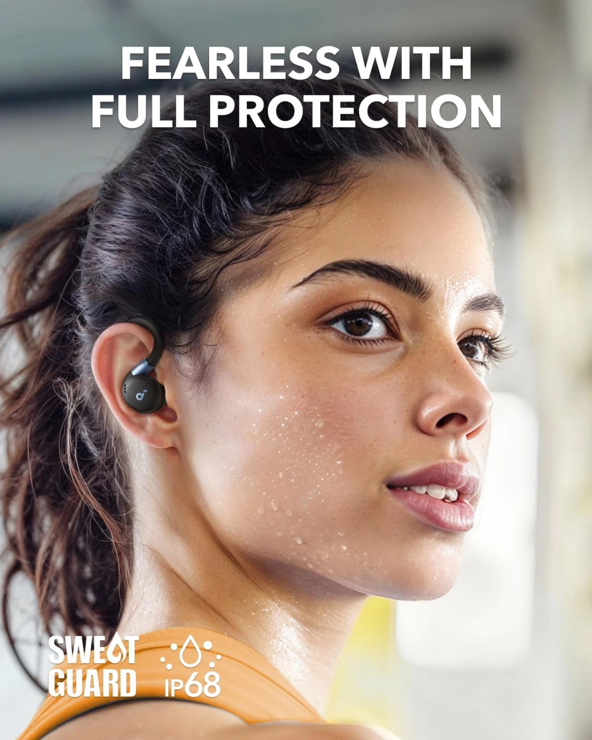 Auriculares Bluetooth Anker Soundcore Sport X20, TWS, ANC, Preto A3968G11