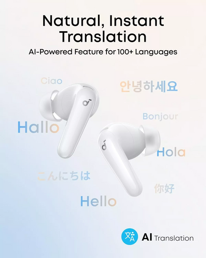 Handsfree Bluetooth Anker Soundcore R60i, TWS, ANC, Branco D1202G21