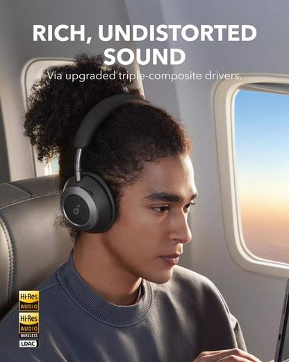 Handsfree Bluetooth Anker SoundCore Space One Pro, A2DP, ANC, Preto A3062G11