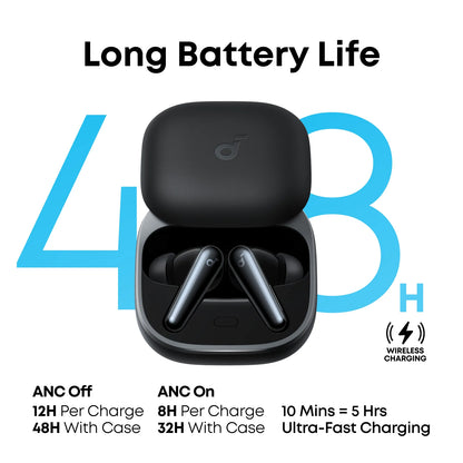 Handsfree Bluetooth Anker SoundCore Liberty 5, TWS, ANC, Preto A3957G11