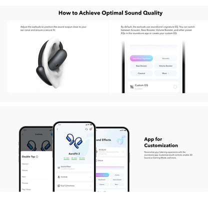 Handsfree Bluetooth Anker SoundCore AeroFit 2, TWS, Verde A3874G61