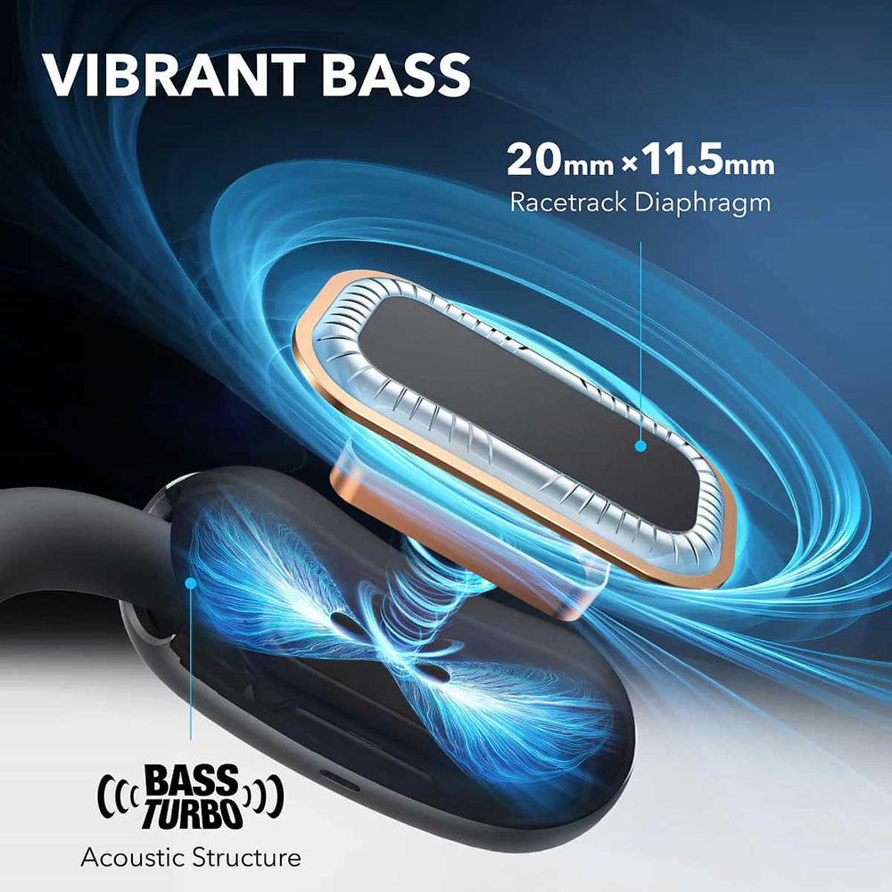 Handsfree Bluetooth Anker SoundCore AeroFit 2, TWS, Verde A3874G61