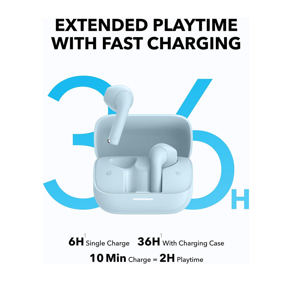 Handsfree Bluetooth Anker SoundCore K20i, TWS, Azul A3994G31