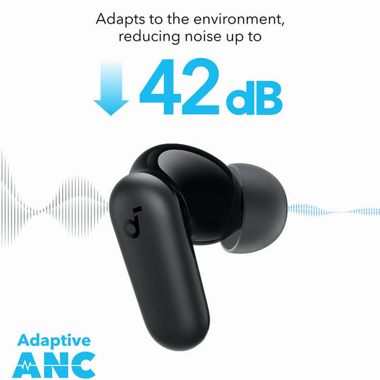 Handsfree Bluetooth Anker SoundCore P30i, TWS, ANC, Preto A3959311