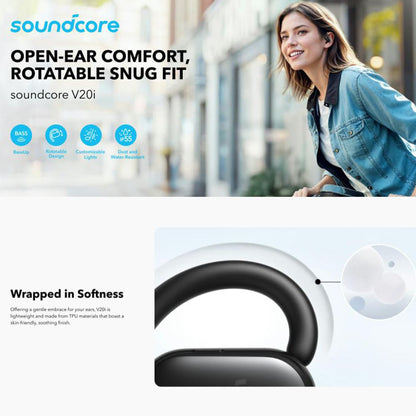 Handsfree Bluetooth Anker SoundCore V20i, TWS, Branco A3876G21