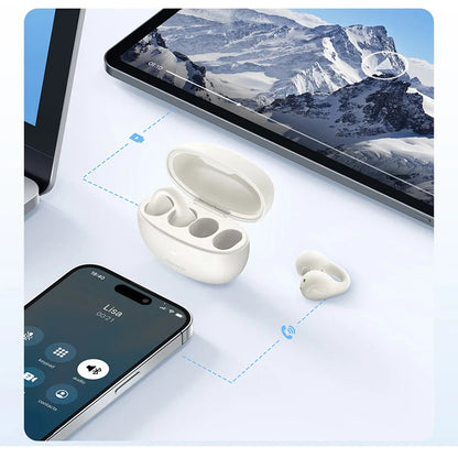Handsfree Bluetooth Baseus AirGo AS01, TWS, White A00069101223-00