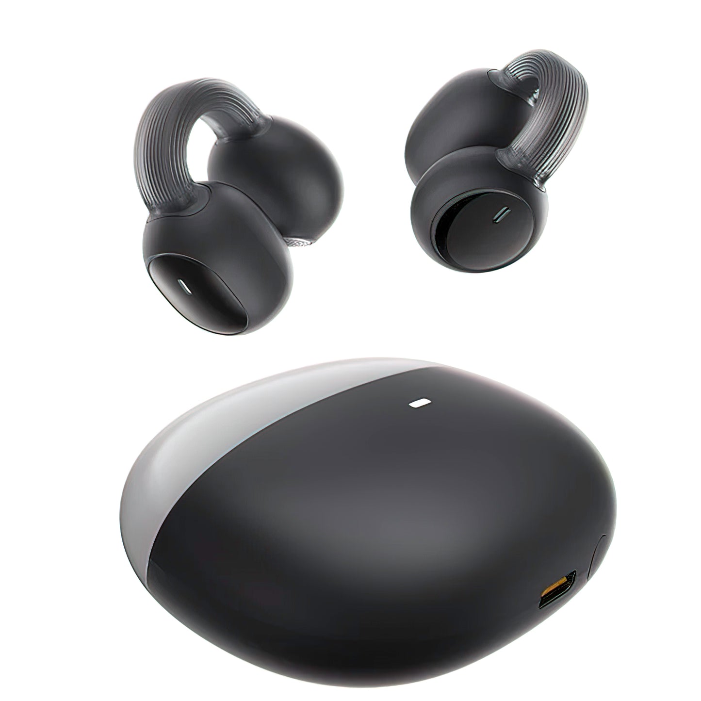 Handsfree Bluetooth Baseus AirGo 1 Ring, TWS, Preto A00069201113-00