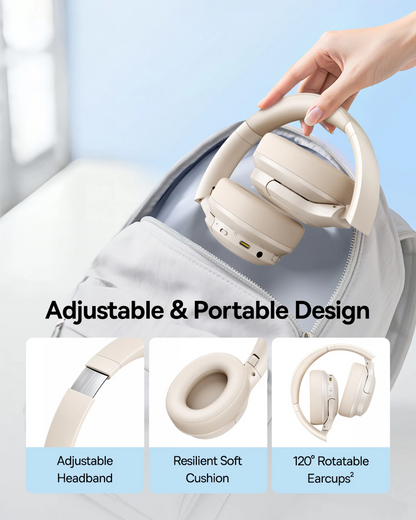 Baseus BH1 Lite Bluetooth Handsfree, A2DP, White A0203C02