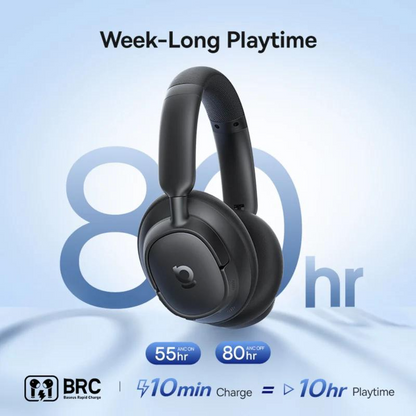 Handsfree Bluetooth Baseus Bass BH1 NC, MultiPoint, A2DP, ANC, Preto A0203703