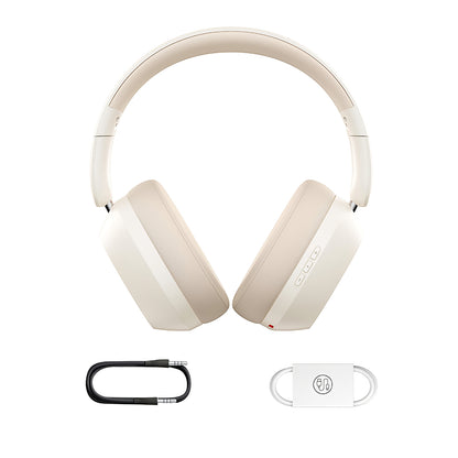 Mãos-livres Bluetooth Bluetooth Baseus Bass 35 Max, A2DP, Branco A00070800221-00 