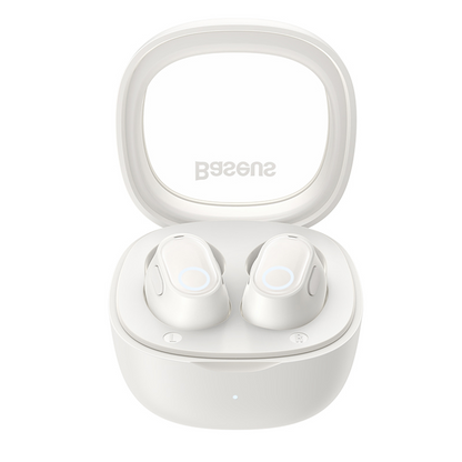 Handsfree Bluetooth Baseus Bowie WM02, TWS, Branco, Recondicionado NGTW370202