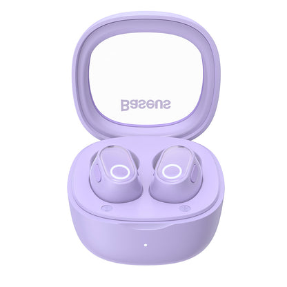 Handsfree Bluetooth Baseus Bowie WM02, TWS, Roxo NGTW370205