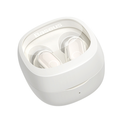 Handsfree Bluetooth Baseus Bowie WM02, TWS, Branco, Recondicionado NGTW370202