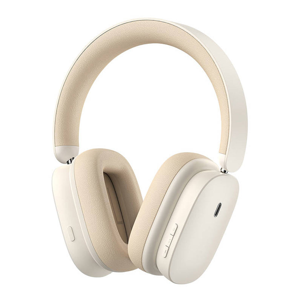 Handsfree Bluetooth Baseus Bowie H1, A2DP, ANC, Cream NGTW230202