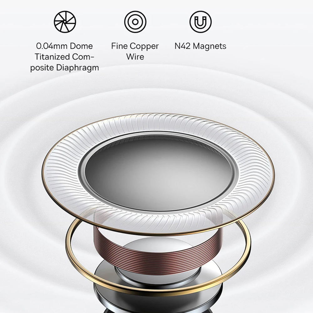 Handsfree Bluetooth Baseus Bowie M2, TWS, Branco A00024000221-Z1