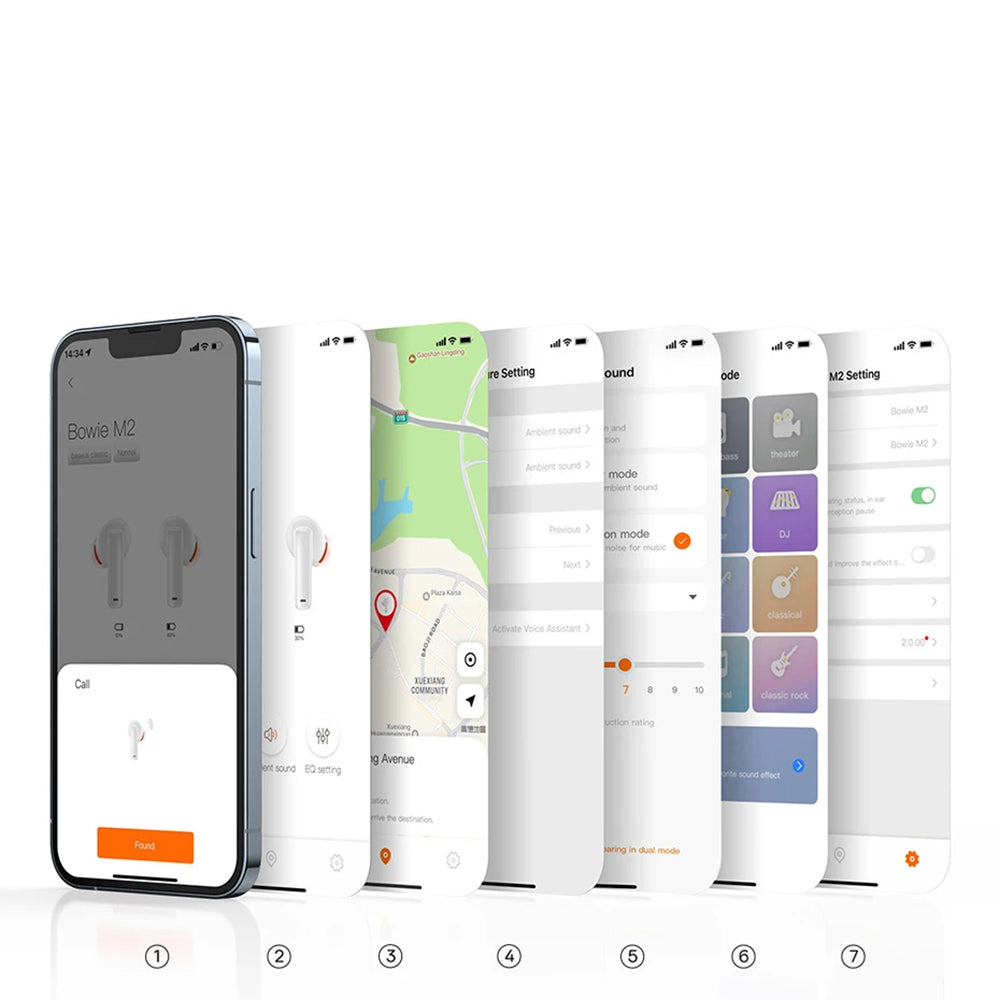 Handsfree Bluetooth Baseus Bowie M2, TWS, Branco A00024000221-Z1