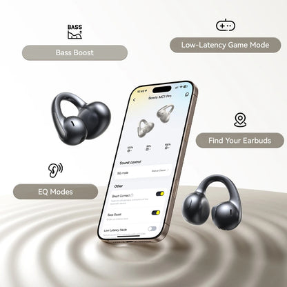 Handsfree Bluetooth Baseus Bowie MC1 Pro, TWS, MultiPoint, Preto A0102503