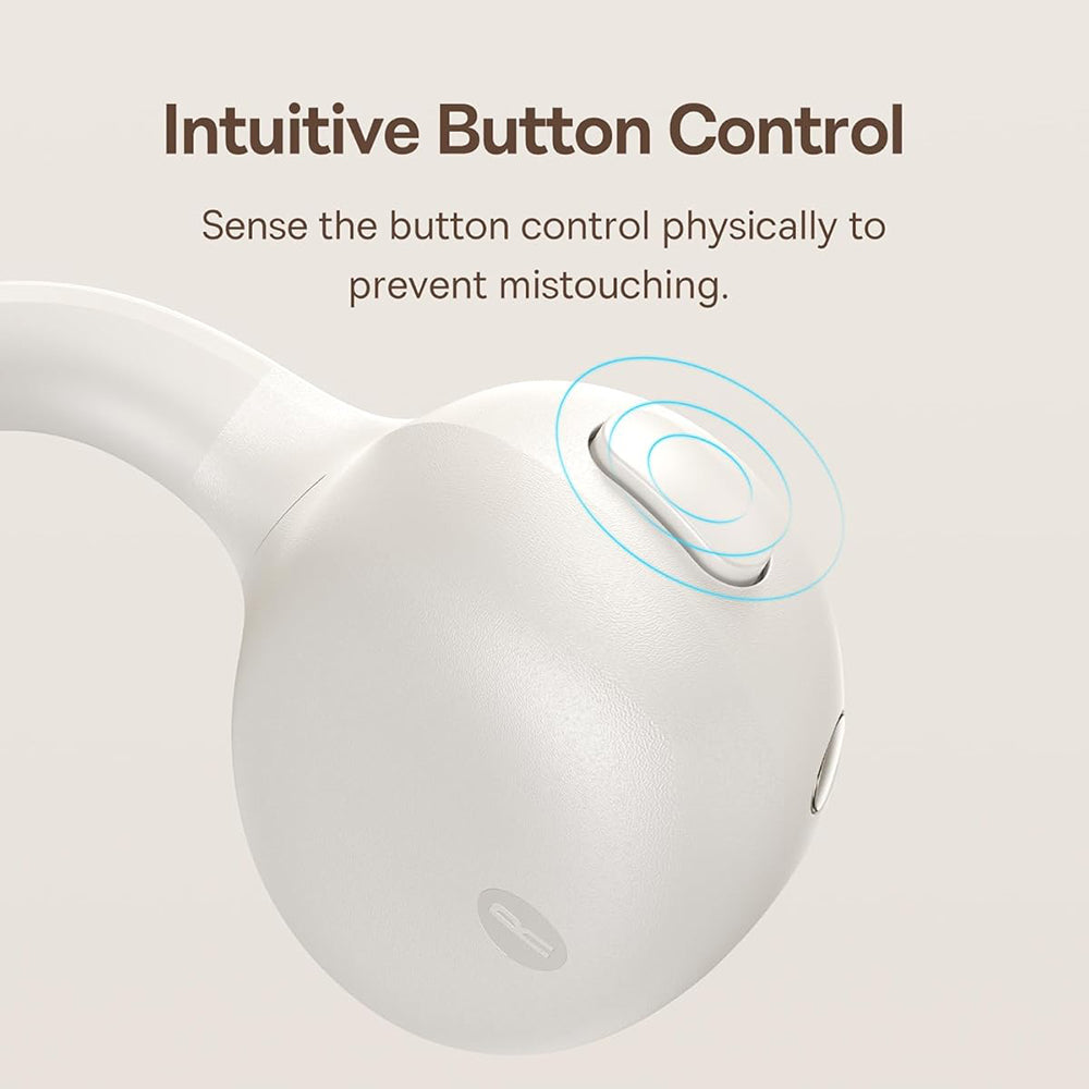 Handsfree Bluetooth Baseus Bowie MC1, TWS, Branco A00083501226-00